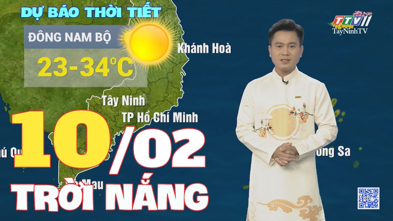 Bản tin thời tiết 10-02-2024 | TayNinhTVEnt